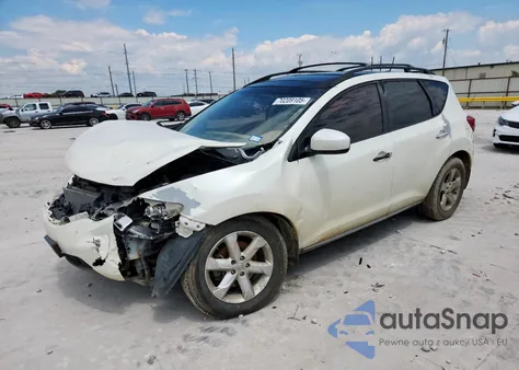 2009 Nissan Murano S z USA, uszkodzony, nr VIN JN8AZ18U19W024314